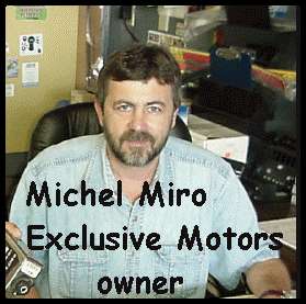 Owner of Exclusive Motors of SD, CA