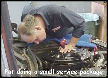 Pat at work