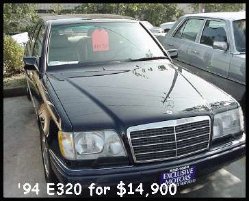 1994 E320 w/ 127K miles for $14,900